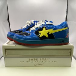 Marvel X BAPE STA!! A Bathing Ape branded Cyclops/X-Men shoes (Size 11)