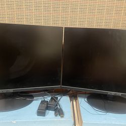 Two 23” Sceptre Computer Moniters