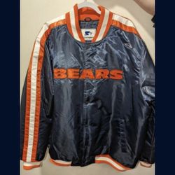 Chicago Bears Starter jacket size 3x men's 
