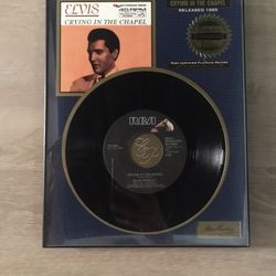 Elvis Presley 45 Record Framed