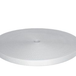 1/2” white Polypropylene webbing roll