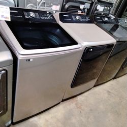 Samsung Washer And Dryer Electric Color Beige