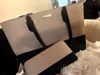 Kate Spade Large Shoulder Bag With Matching Wallet