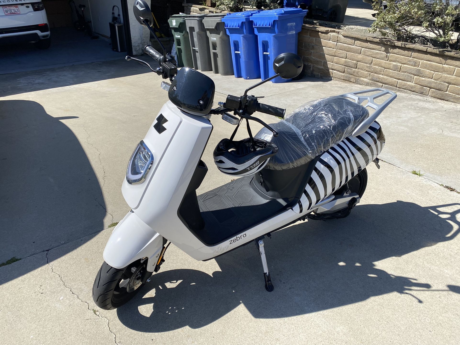 Zebra Moped / Electric Scooter