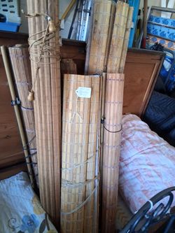 BAMBOO SHADES!