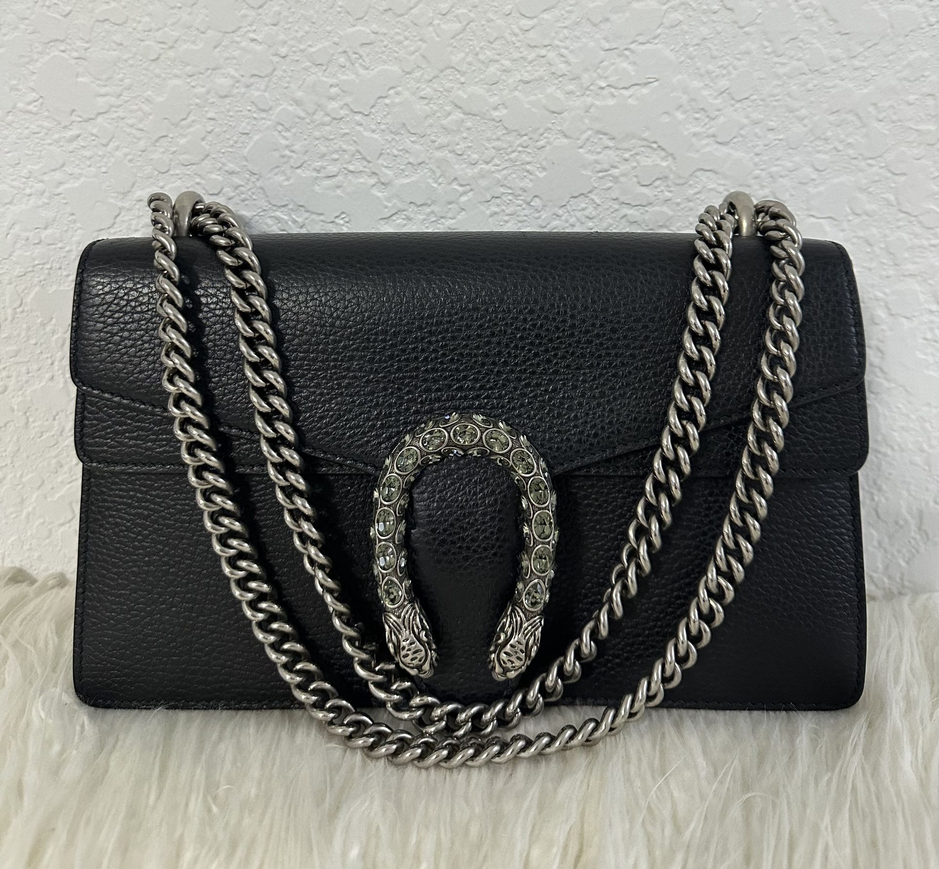 Gucci Leather Dionysus Bag Authentic 
