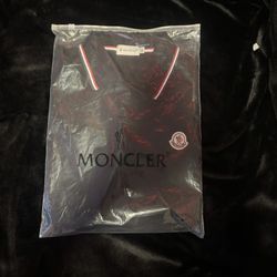 Monclear Polo Black And Grey
