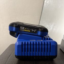 Kobalt Charger And Battery