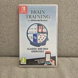 Nintendo Switch Game Dr Kawashima Brain Training