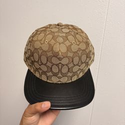 Coach Leather Strap Back 