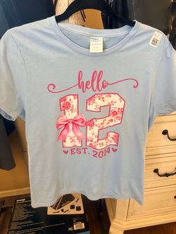 12 year old birthday girl now T-shirt