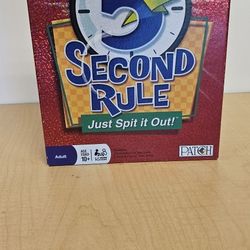 5 Second Rule Board Game