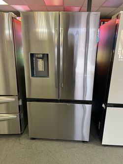 Samsung stainless steel French door fridge
