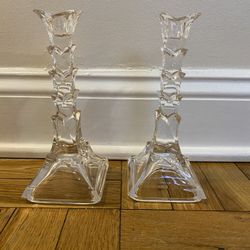 Crystal Candle Holders- 2