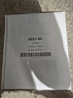 CLEAR TAPE 3" X 110YD 2.6ML 24 RL