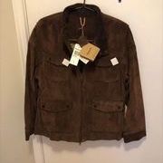 Timberland womens suede jacket NEW XL