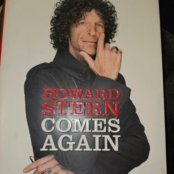 Howard Stern Comes Again NEW Hardcover Book 
