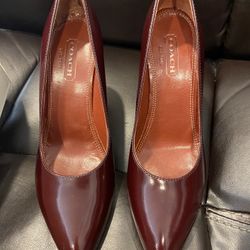 Coach Genuine Brushed Calf Leather Size 7.5