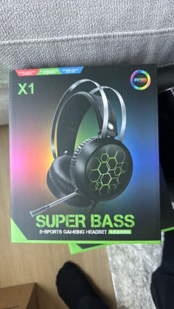 Brand new x1 gaming headphones e sports