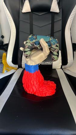 Goku 3D printed controller holder