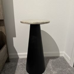 Marble Top Side Table 