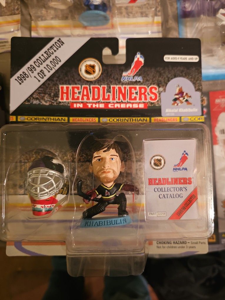 Figurine Corinthian Headliners 1998-99 - Garth Snow - LNH Hockey - Neuf Scellé