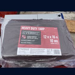 Heavy Duty Tarp, 12’x16’ 