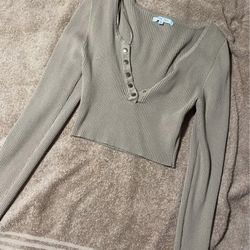 Crop Top Long Sleeve 