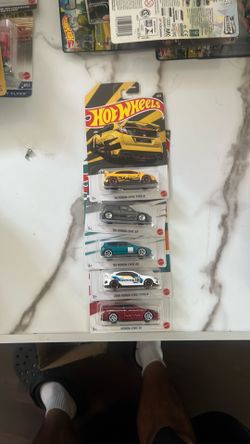 Hotwheels Honda civic complete set