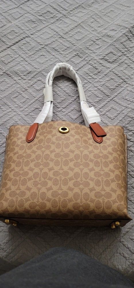 Coach Purse 18 Inches Wide By 12 Inches Tall