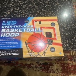 Led Over The Door Basketball 