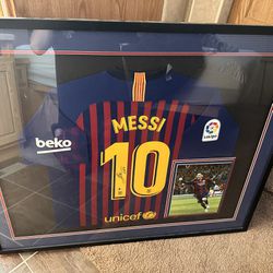 Signed Messi Jersey