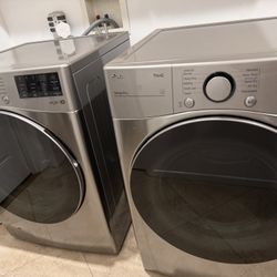 Washer & Dryer Set – Almost New, Great Deal