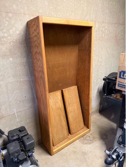 Solid oak shelves