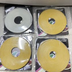 4pcs 16.4ft Led Neon Rope Lights