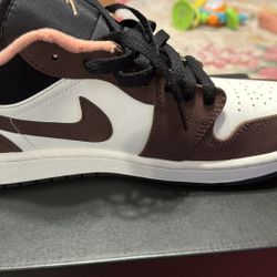 Air Jordan 1 Low SE Shoes Light Chocolate/Black/Sail/