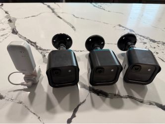 Blink Outdoor 2K+ (newest model) — Wireless smart security camera, 2K video resolution 3 Pack