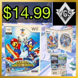 *CIB* Mario & Sonic at the Olympic Winter Games Wii 2009