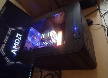 Cool and Fast Desktop Cube Computer Build with SSD, fast graphics card, 24 GBs of RAM, etc. 