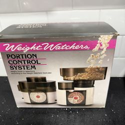 Vintage Weight Watchers Portion Control System Food Scale