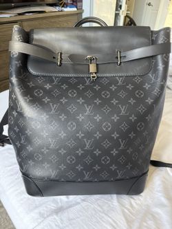  Louis Vuitton Monogram Eclipse Steamer Backpack