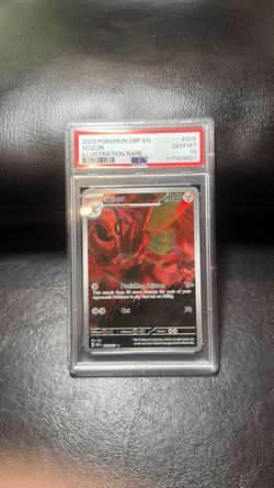 Pokemon psa 10 slab