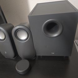 Logitech Z4 07 Bluetooth Speakers 