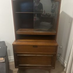 Mid Century Modern Hutch -$250