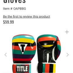 Title Boxing Bag Gloves 