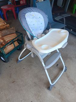 TWO HIGH CHAIRS FOR SALE