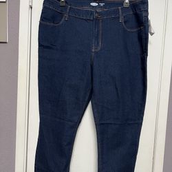 Old Navy Plus Size Jeans Super Skinny Ankle 16