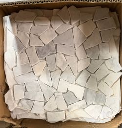 Premium Marble Random/Flagstone Mosaic Tile Sheets (New)