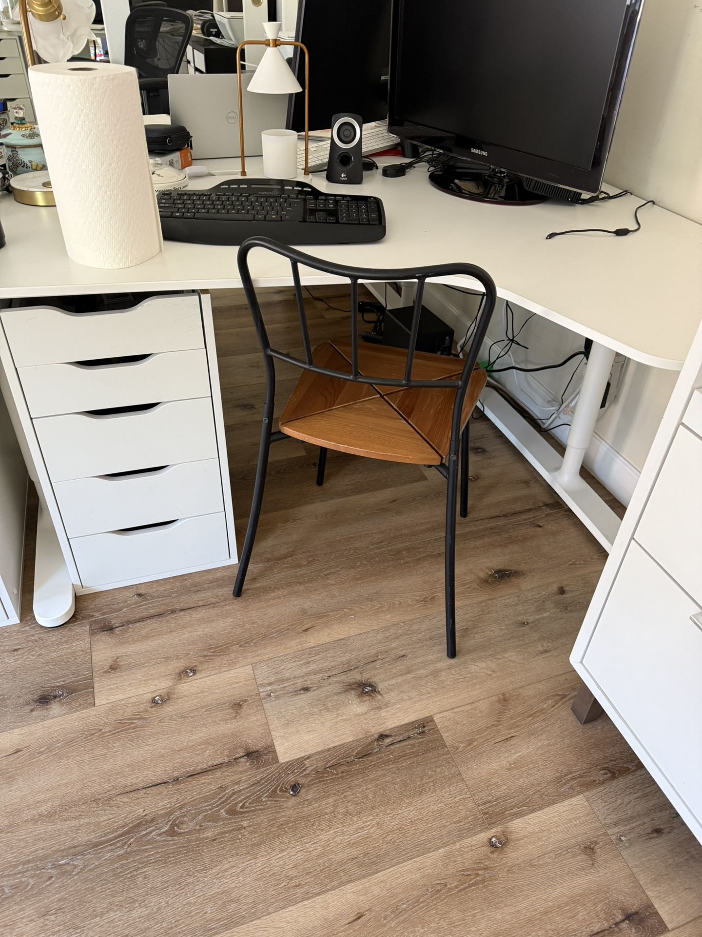 Drawers - White & black W/ Rollers