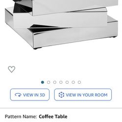 Gorgeous Modern Glass Coffee Table 